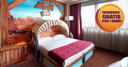 Mirabilandia con camere a tema